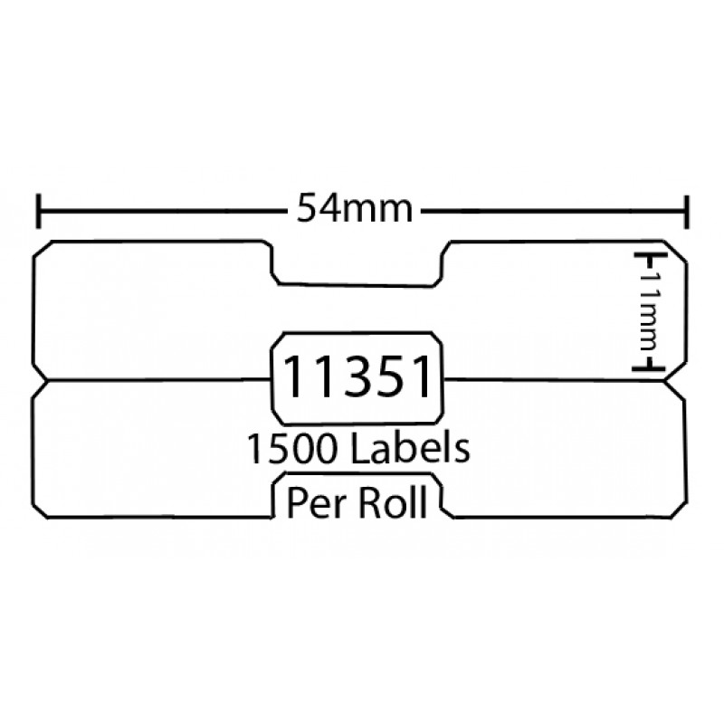 Dymo 11351 Compatible Thermal White Address Labels (Pack of 5)